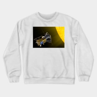 Parker Solar Probe at the Sun, illustration (C040/3986) Crewneck Sweatshirt